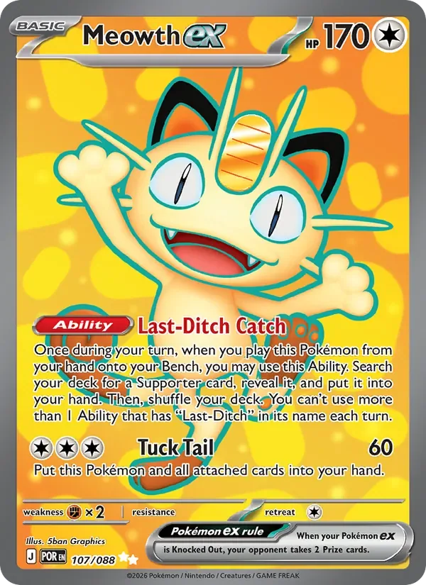 Meowth ex, Perfect Order