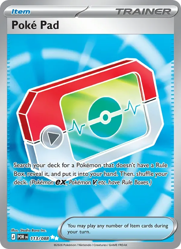 Poké Pad, Perfect Order