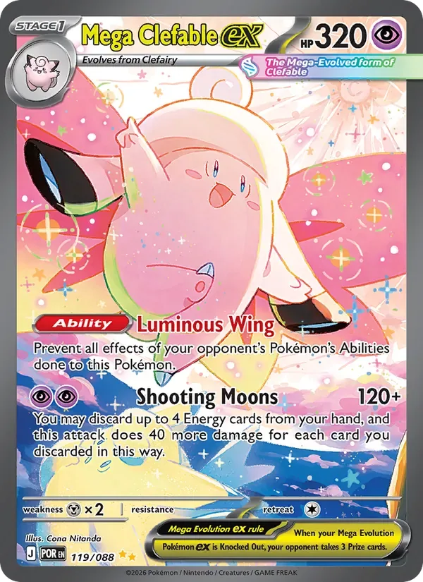 Mega Clefable ex, Perfect Order