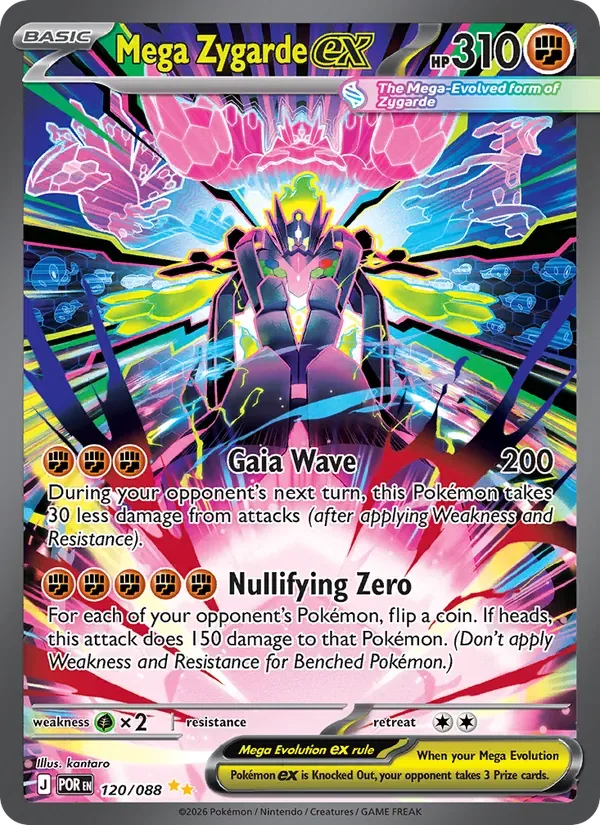 Mega Zygarde ex, Perfect Order