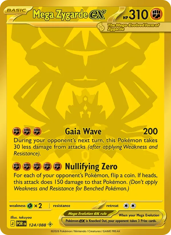 Mega Zygarde ex, Perfect Order