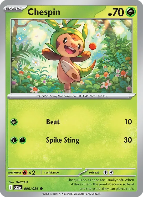 Chespin, Chaos Rising