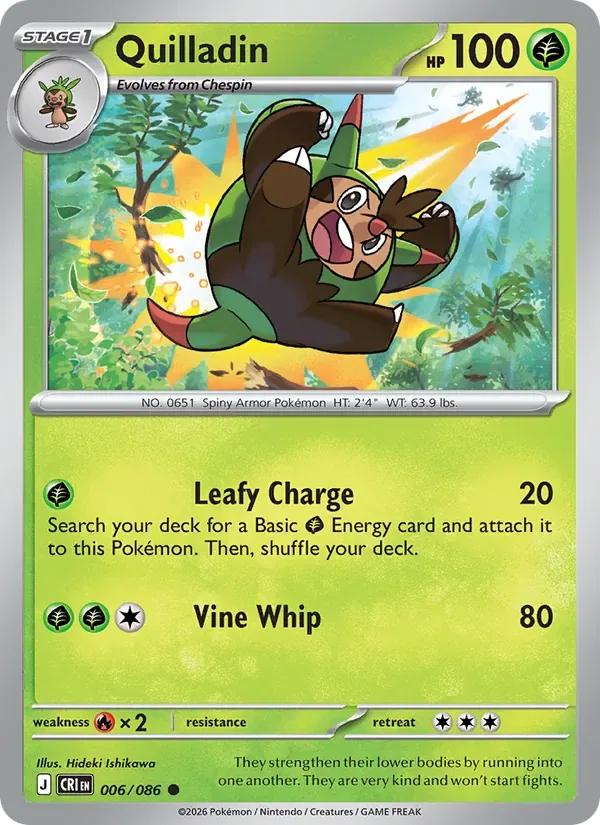 Quilladin, Chaos Rising