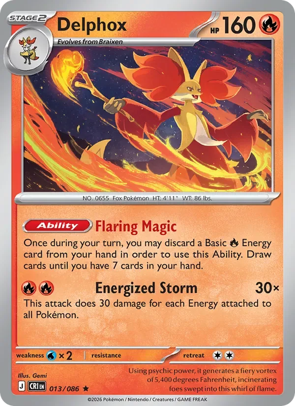Delphox, Chaos Rising