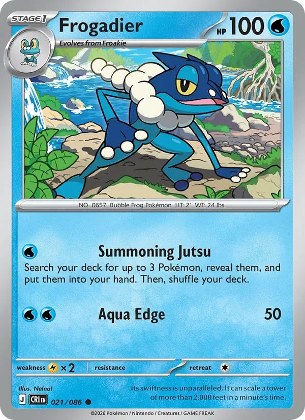 Frogadier, Chaos Rising
