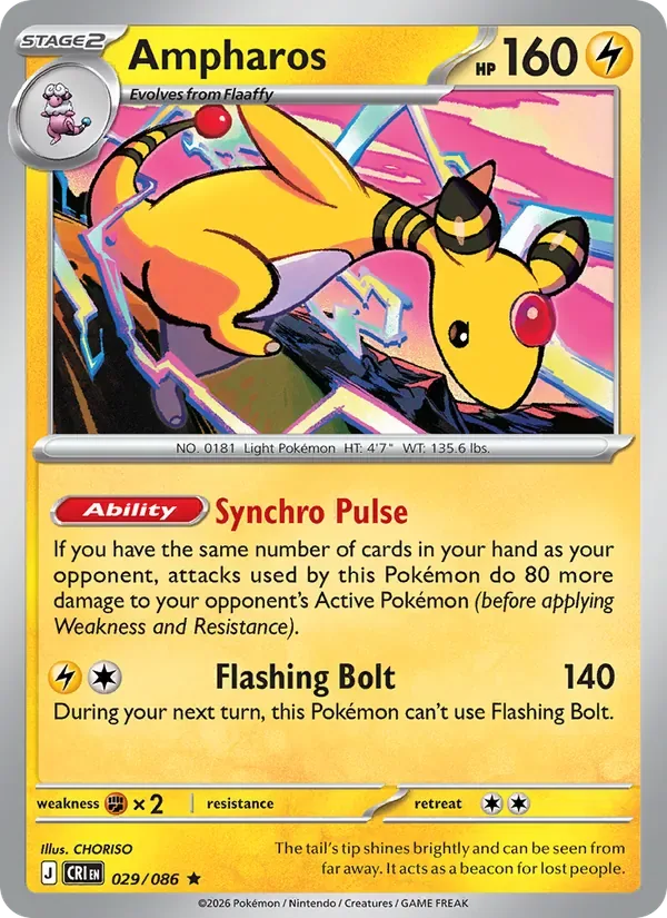Ampharos, Chaos Rising