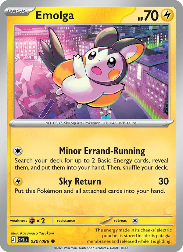 Emolga, Chaos Rising
