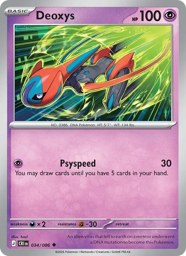 Deoxys, Chaos Rising