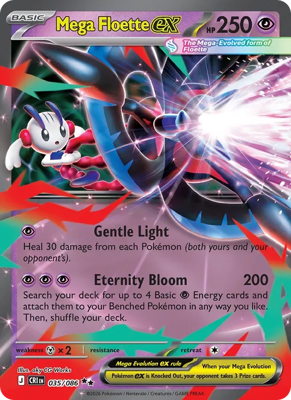 Mega Floette ex, Chaos Rising