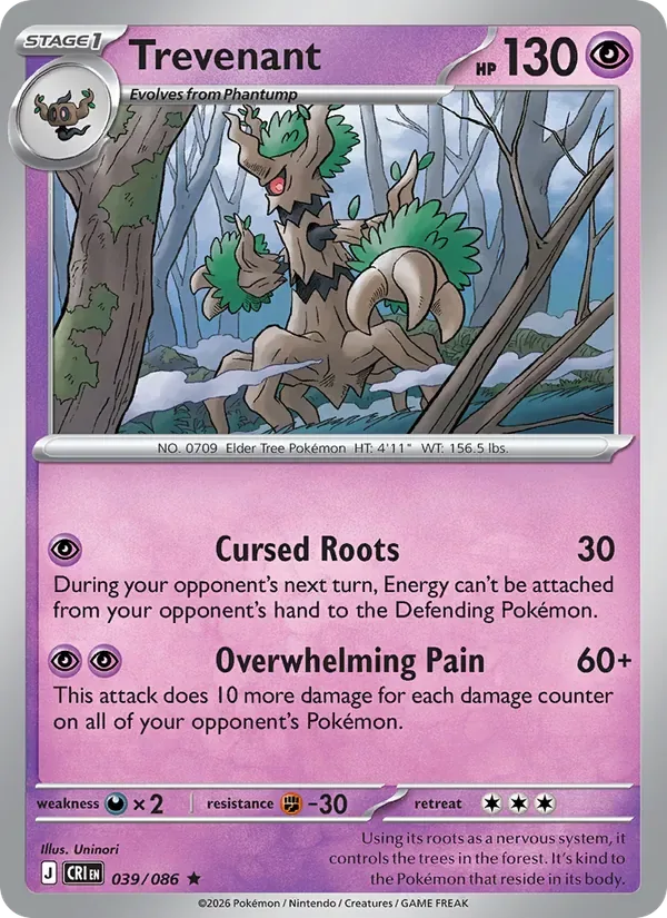 Trevenant, Chaos Rising