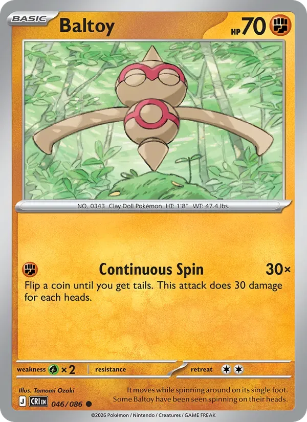 Baltoy, Chaos Rising