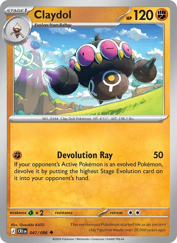 Claydol, Chaos Rising
