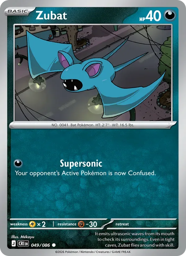 Zubat, Chaos Rising