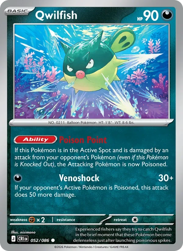 Qwilfish, Chaos Rising
