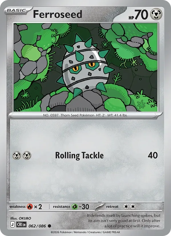 Ferroseed, Chaos Rising