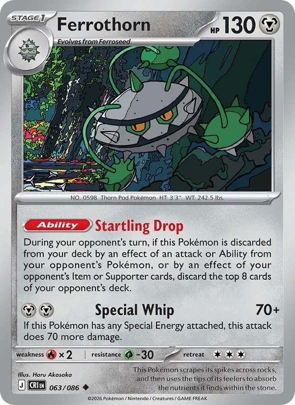 Ferrothorn, Chaos Rising