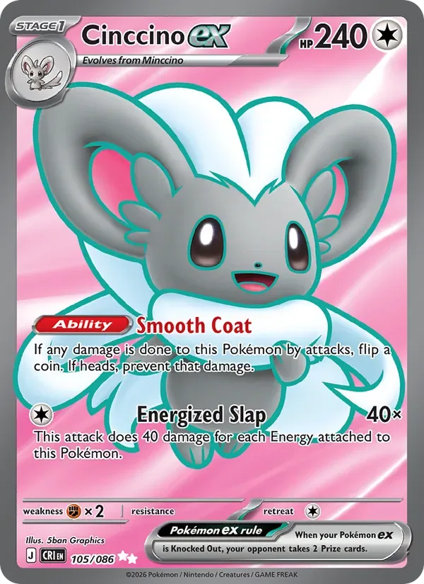 Cinccino ex, Chaos Rising