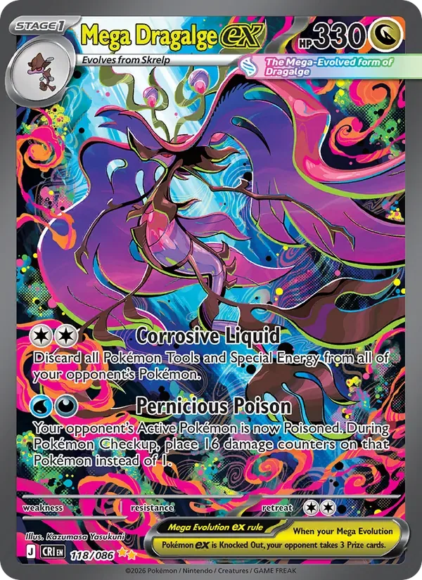 Mega Dragalge ex, Chaos Rising