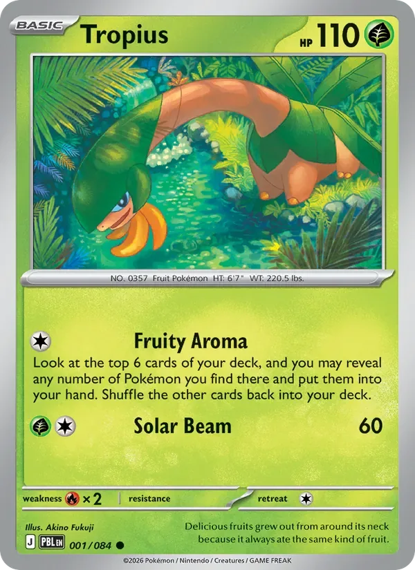 Tropius, Pitch Black