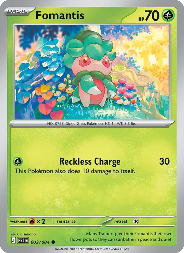 Fomantis, Pitch Black