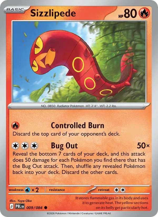 Sizzlipede, Pitch Black
