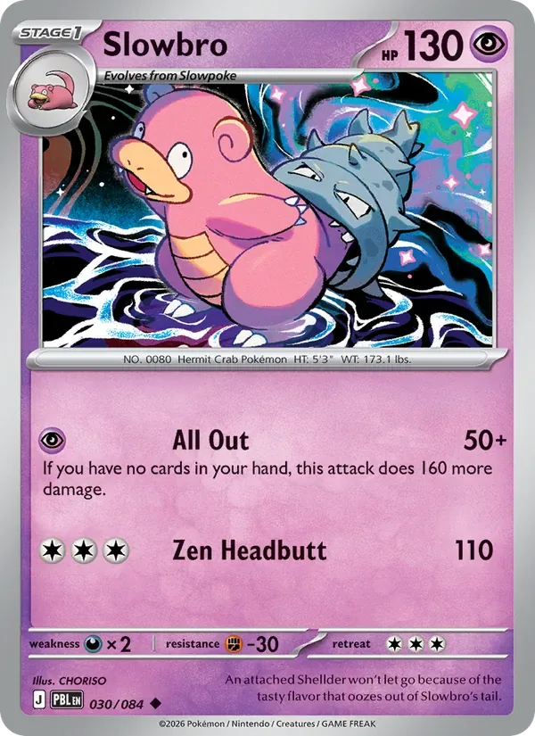 Slowbro, Pitch Black