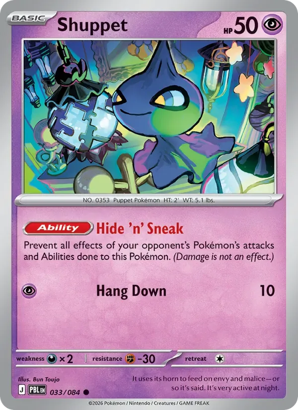 Shuppet, Pitch Black