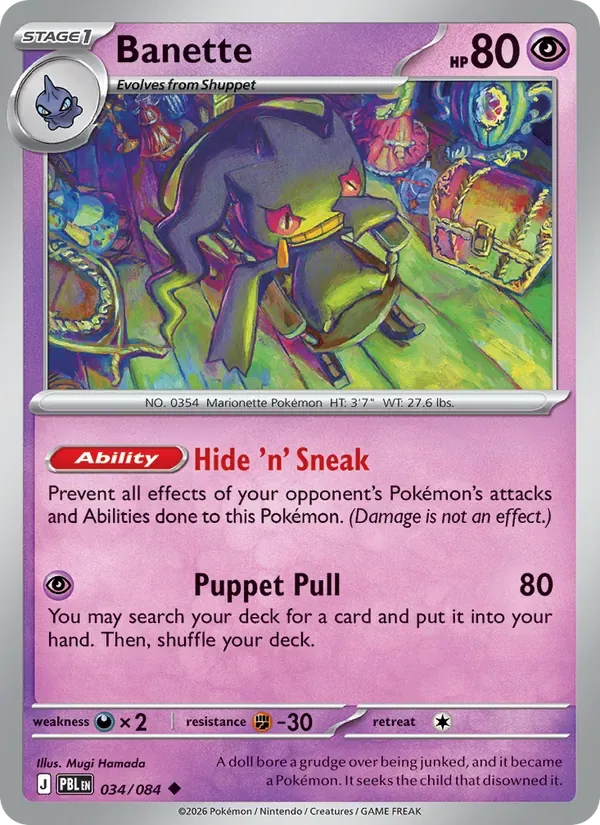 Banette, Pitch Black