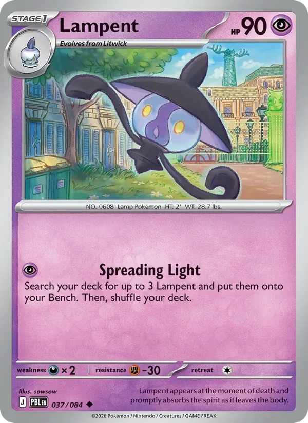 Lampent, Pitch Black