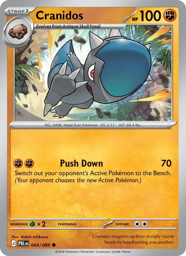 Cranidos, Pitch Black