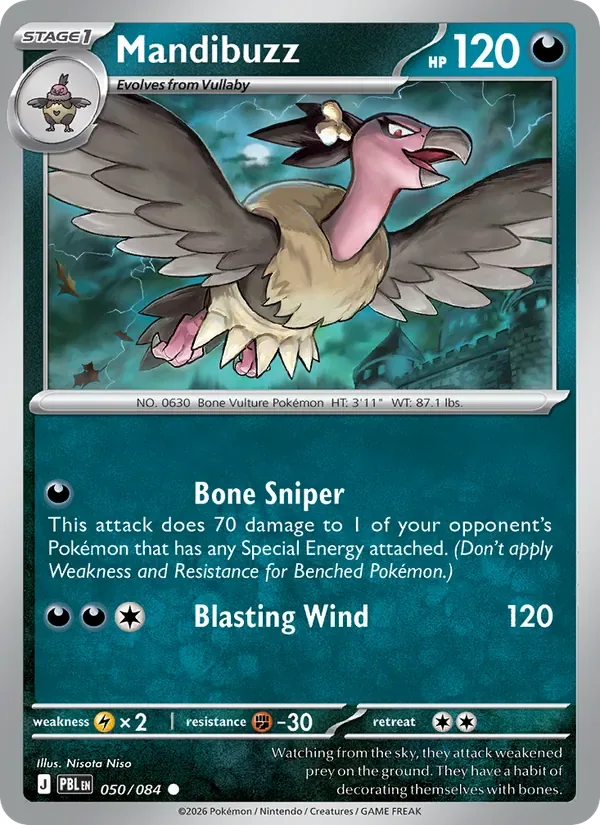 Mandibuzz, Pitch Black