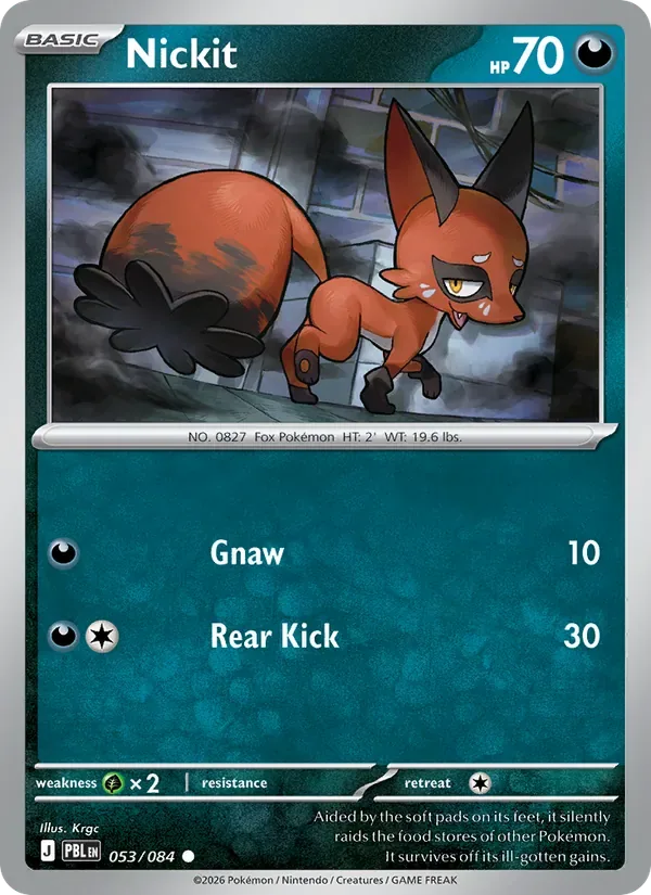 Nickit, Pitch Black