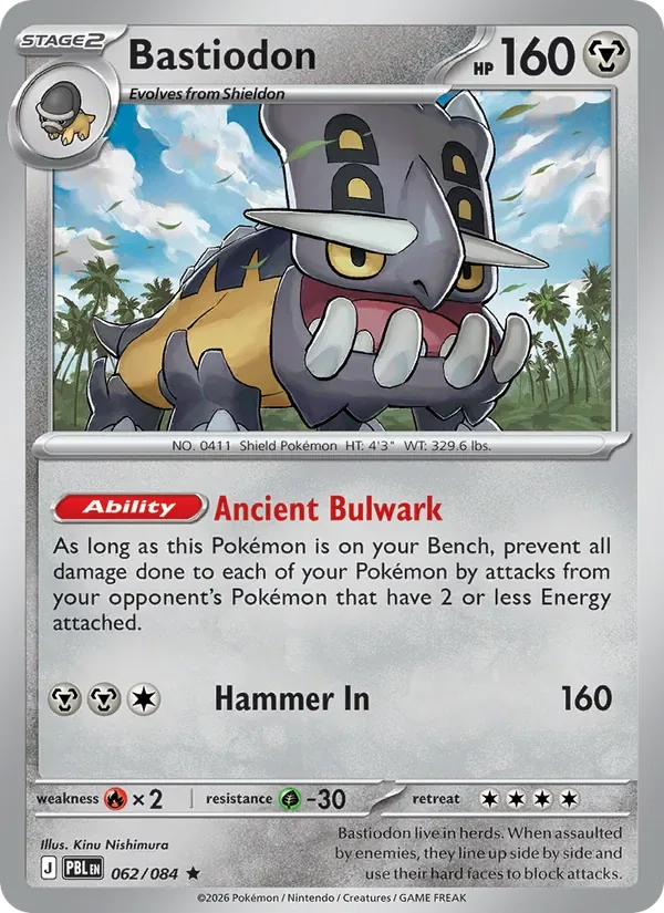 Bastiodon, Pitch Black