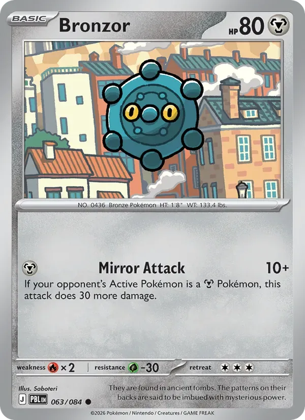 Bronzor, Pitch Black