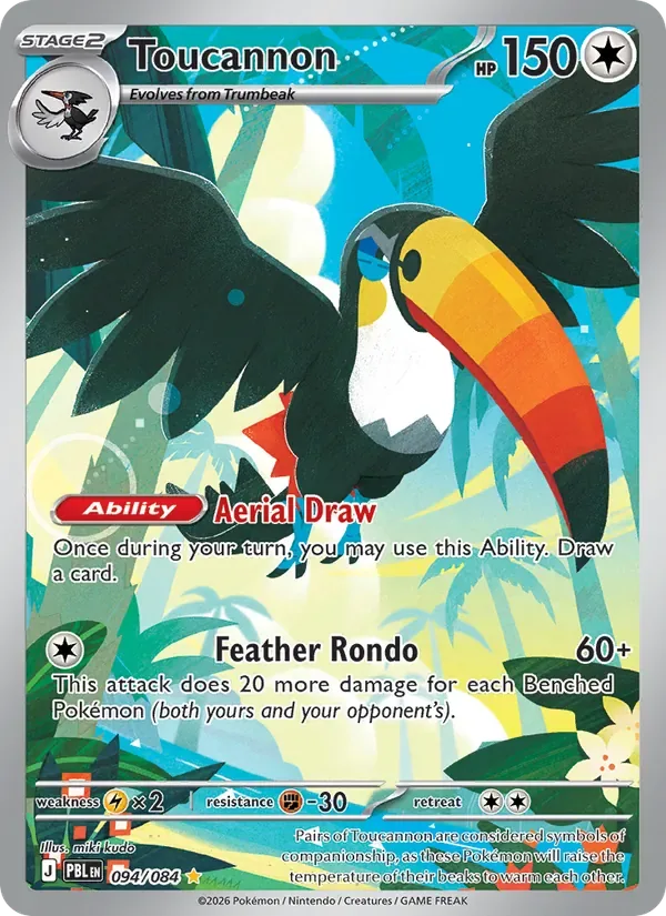 Toucannon, Pitch Black