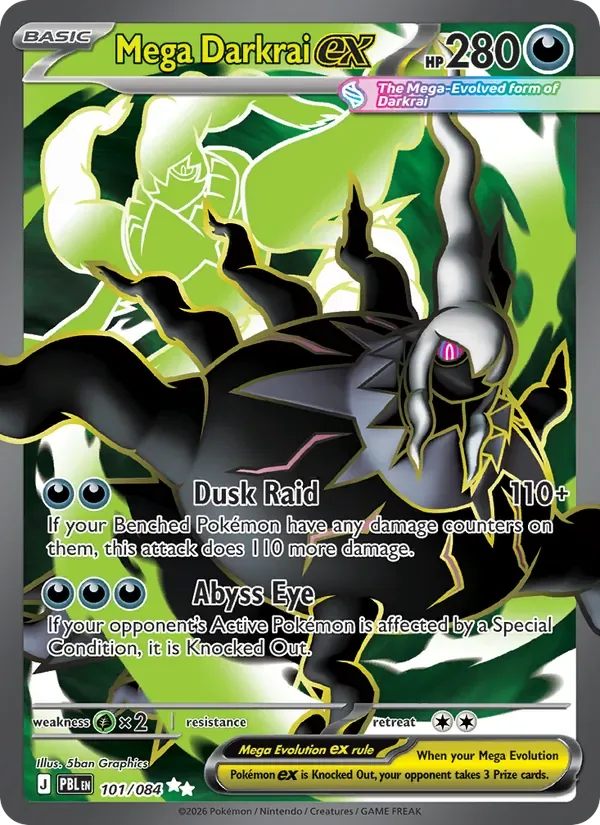 Mega Darkrai ex, Pitch Black