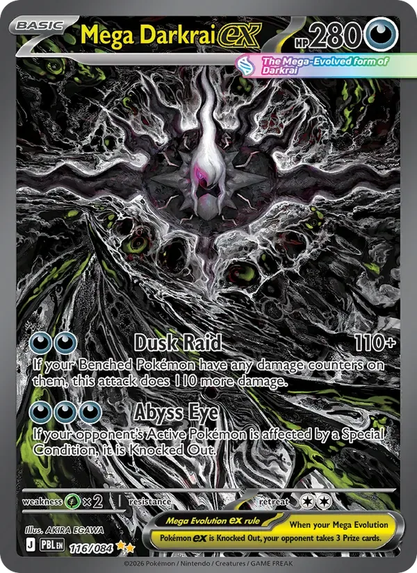 Mega Darkrai ex, Pitch Black