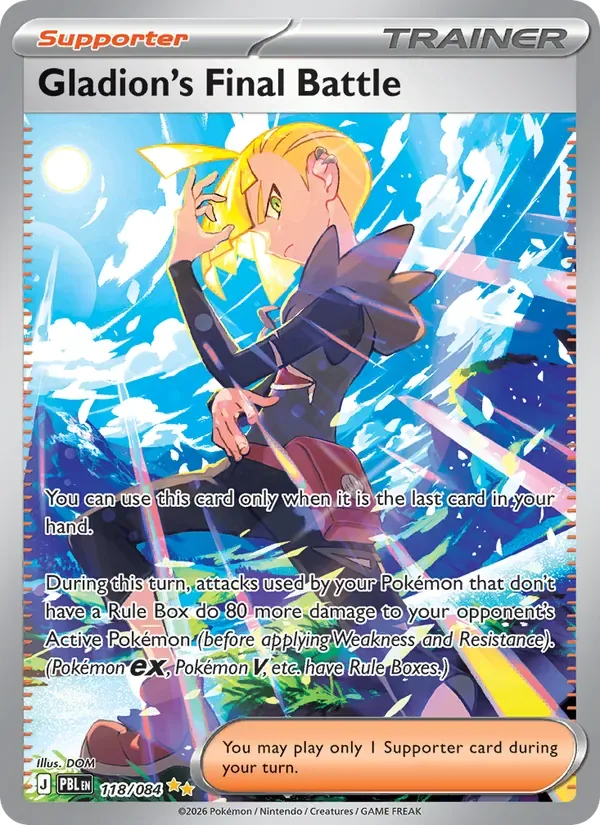 Gladion's Final Battle, Pitch Black