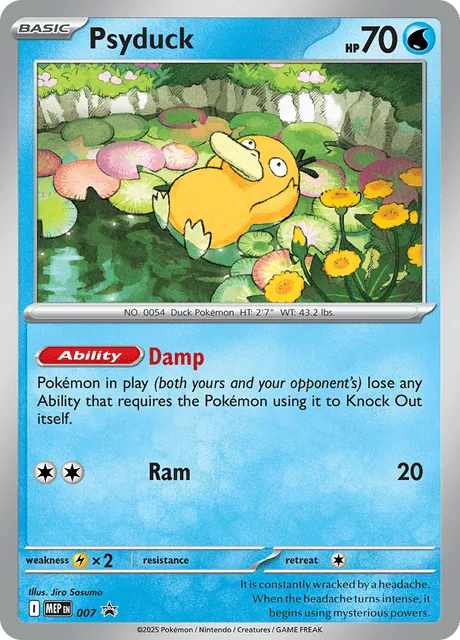 Psyduck, MEP Black Star Promos