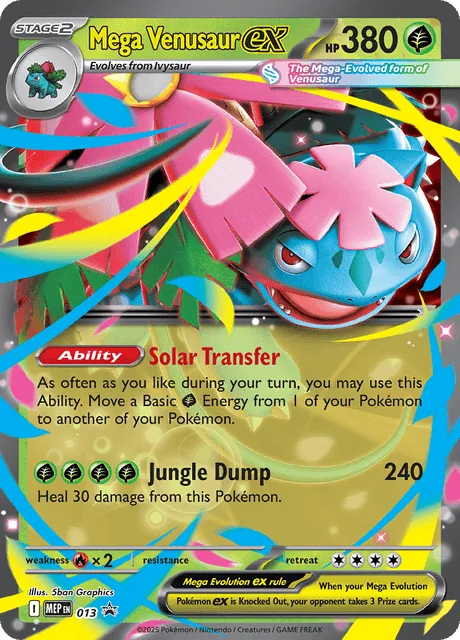 Mega Venusaur ex, MEP Black Star Promos