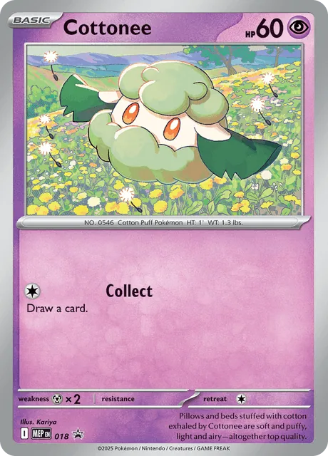 Cottonee, MEP Black Star Promos