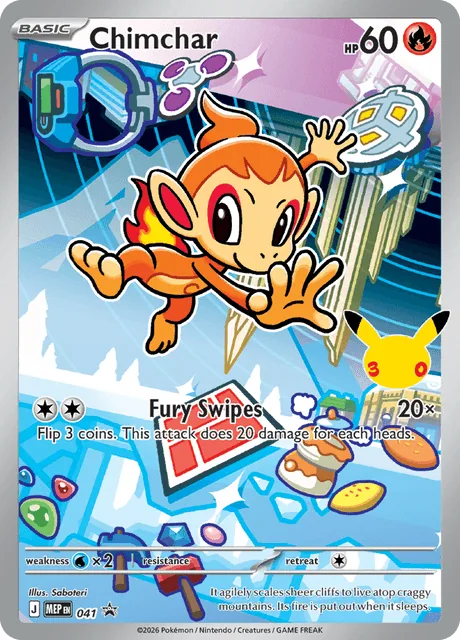 Chimchar, MEP Black Star Promos