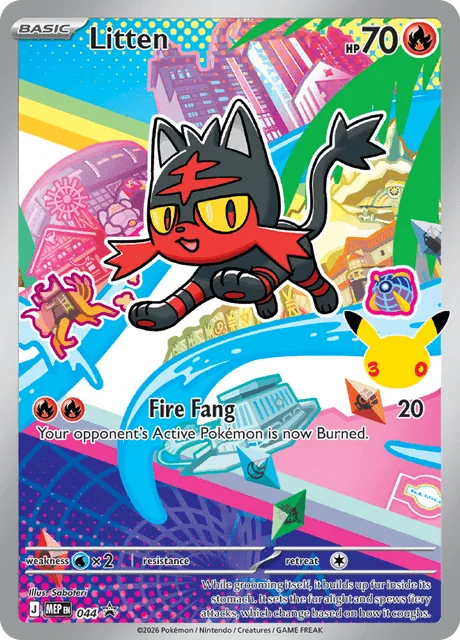 Litten, MEP Black Star Promos