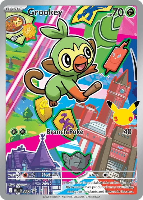 Grookey, MEP Black Star Promos
