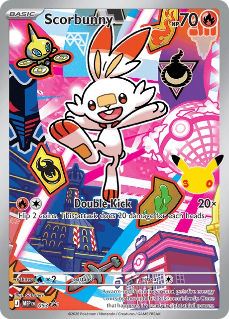 Scorbunny, MEP Black Star Promos