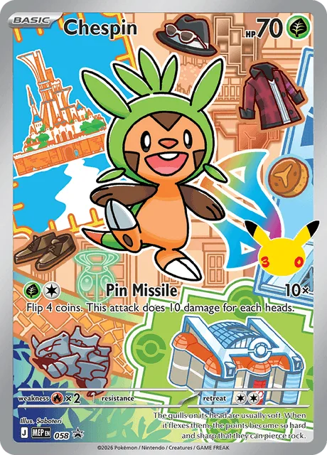Chespin, MEP Black Star Promos