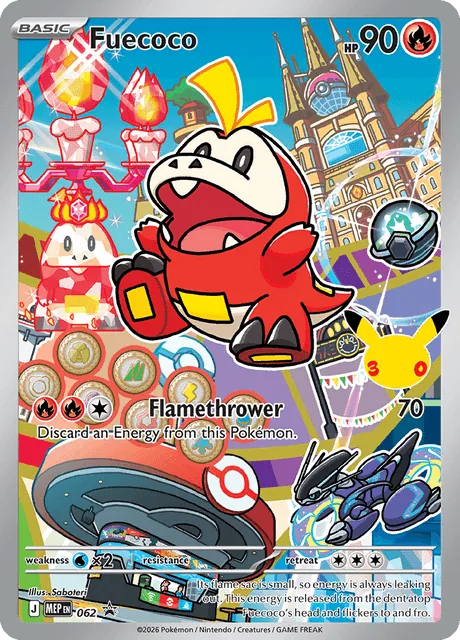 Fuecoco, MEP Black Star Promos