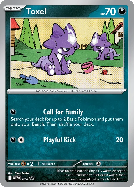 Toxel, MEP Black Star Promos