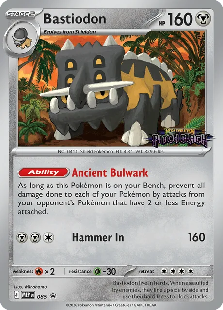Bastiodon, MEP Black Star Promos