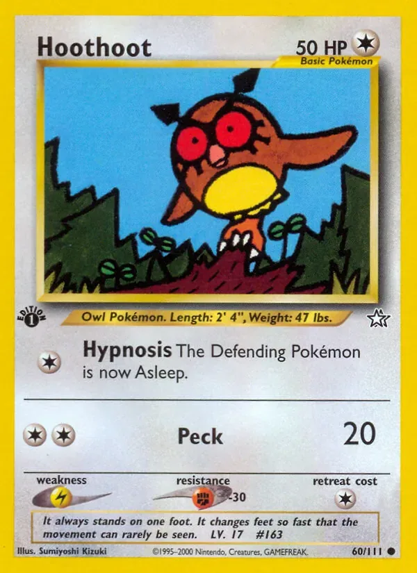Hoothoot, Neo Genesis